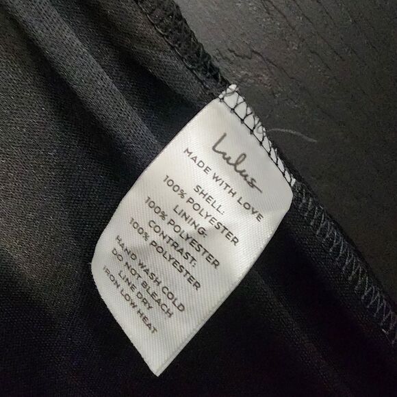 Lulus 'Dazzling Magic' Teal and Black Sequin Strapless Maxi Dress - Picture 15 of 16